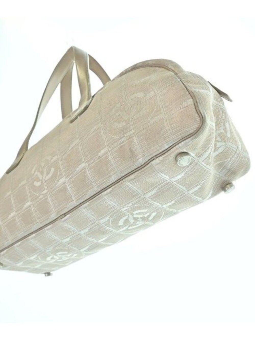 Chanel Boston Bag Travel Bags Beige - Picture 5 of 8